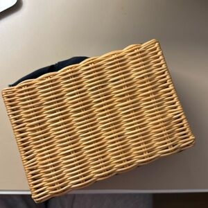Pamela Munson wicker clutch